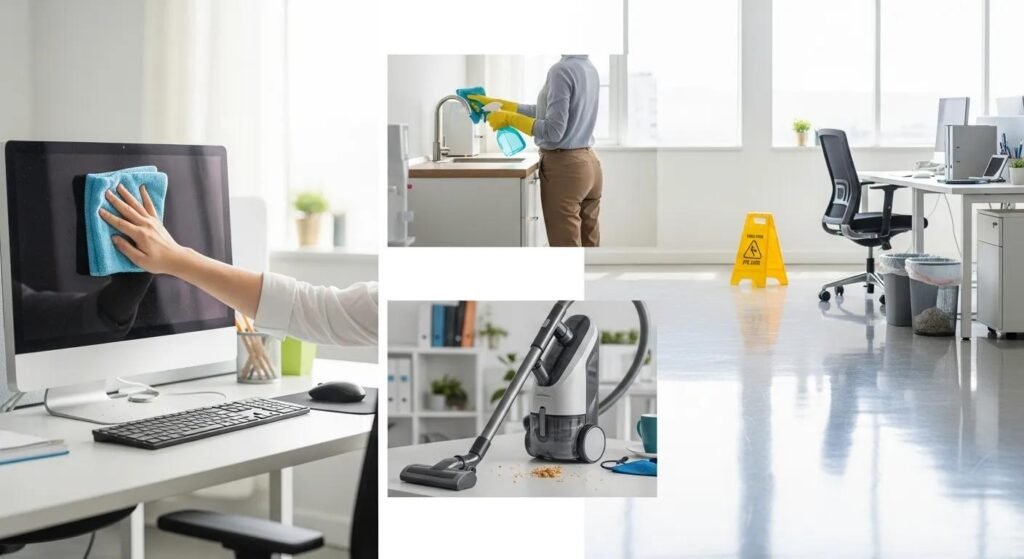 Essential Daily Office Cleaning Tasks