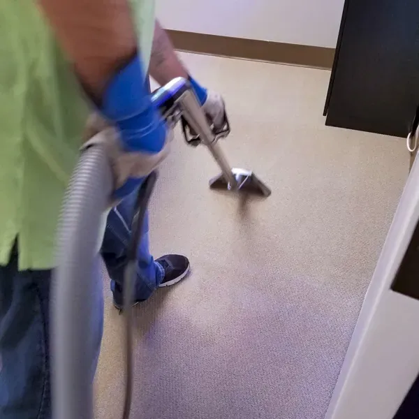 Advanced industrial cleaning equipment used for warehouse cleaning services