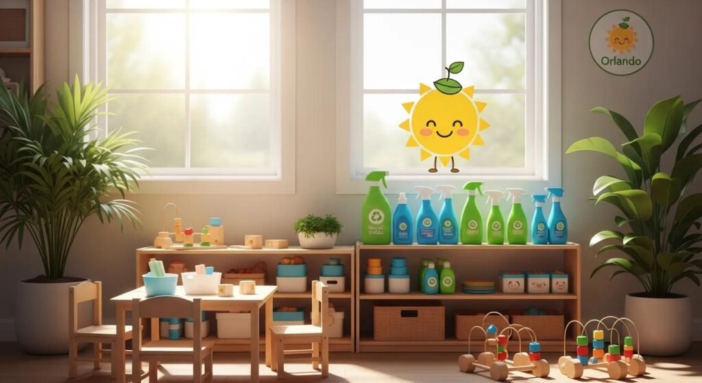 Eco-Friendly Daycare Cleaning in Orlando