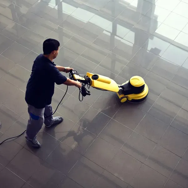 Visual representation of cleaning frequency options: weekly, bi-weekly, and monthly