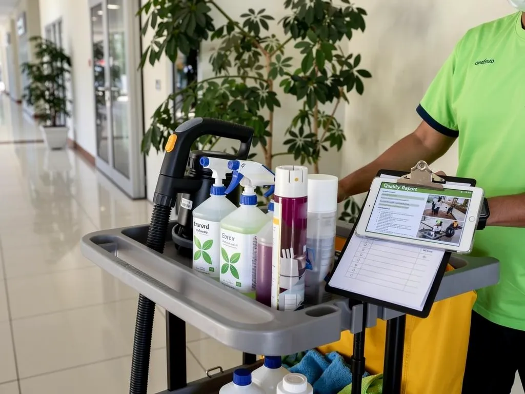 How Do You Clean An Office Professionally