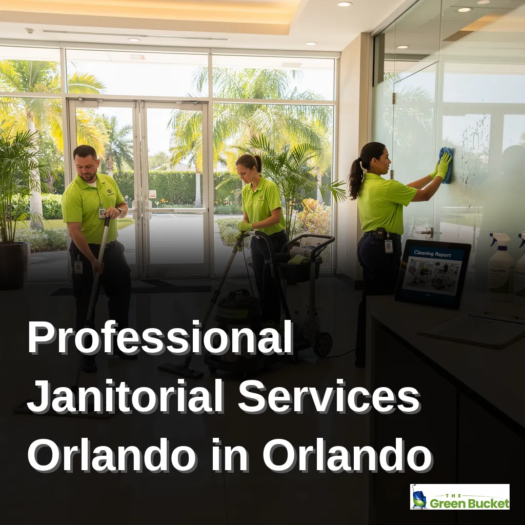 Why Does Orlando Need Specialized Janitorial Services