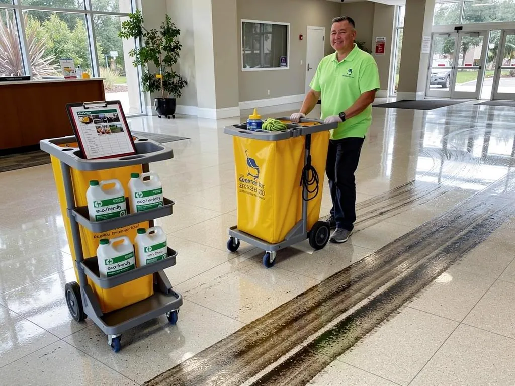 What Does Floor Care and Trash Removal Require